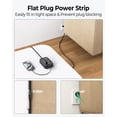 thumbnail image 5 of ORICO Surge Protector Power Strip, Multiple Outlets Extension Cord with 6 AC Outlets 2 USB-A and 2 USB-C Ports, 5 ft Flat Plug Power Strip, Mountable Outlet Extender for Dorm/Office/Home- OG, 5 of 15