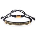 thumbnail image 4 of Pulseras de cuentas de oro, brazalete de moda con dijes de lujo, conjunto de pulseras apiladas reales para hombres y mujeres, el regalo perfecto para quienes amas, 4 of 5