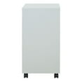 thumbnail image 6 of 2 Drawer Mobile Locking Metal File Cabinet in Gray, 6 of 10