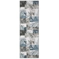 thumbnail image 7 of Haperlare Area Rug Abstract Modern Geometric Rug Machine Washable Area Rug Non Slip Non Shedding Distressed Throw Rug, 2' x 8' Blue, 7 of 7