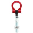 thumbnail image 1 of Tow Hook Red Folding Ring Car Racing Tow Hook Front Auto Trailer Heavy Duty Tow Hook Red Folding Ring Racing Car Refitting Fit For  Veloster 2012-2017, 1 of 8