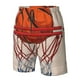 thumbnail image 4 of Balery Basketball Shot Traje de Baño Estilo Hawaiano para Hombre, Shorts de Secado Rápido con Bolsillos-XX-Large, 4 of 6