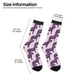 thumbnail image 2 of Goofa Leopard Print Pattern Children's Crew Socks, Kids' Daily Wear and Sports Socks, Breathable Socks, Sports Socks, Moisture-Wicking Socks for Children, 2 of 6