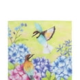 thumbnail image 5 of Welcome Floral Hummingbird Outdoor House Flag 28" x 40", 5 of 7