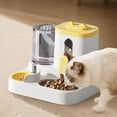 thumbnail image 5 of Cat Feeder And Water Dispenser 2 In 1 Automatic Cat Feeder 2 Pack Large Capacity Self Feeding For Small Medium Dog Puppy, 5 of 5