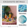 thumbnail image 3 of Diamond Art Kit for Adults, Summer Fruit Feast Table Vibrant Decor Diamond Painting for Adults Beginners, 5D DIY Diamond Art Painting Kits, Colorful Diamond Painting Craft for Home Decor 12x16, 3 of 7