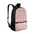 thumbnail image 2 of HUIACONG Pink Heart Pattern School Backpack for Daily Student Use Lightweight Multi Compartment Large Capacity for Boys Girls Ages 6‑18 Back to School, 2 of 6