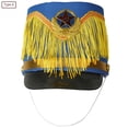 thumbnail image 6 of Doomiva Kids Majorette Hat Toy Soldier Hats Marching Band Hat Drummer Hats for Boy Girl Cosplay ​Halloween Party Hat Type G Blue One Size, 6 of 7