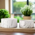 thumbnail image 5 of Veda Ceramic Low Round Planter Set (Set of 2), 5 of 8