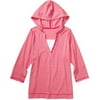 Women's Plus Hooded Mock-Layer Henley