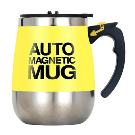 

IMSHIE Self Mixing Mug Super Convenient USB Charging Auto Stainless Stirring Cup for Lazy People Self Stirring Mug for Coffee Tea Hot Chocolate Milk Office Kitchen Travel Home 400ML high quality