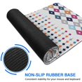 thumbnail image 6 of Long Mouse Pads for Desk,Colorful Geometric Diamond Pattern Desk Mats on Top Of Desks, Desk Mouse Pad Extra Large with 3mm Non-Slip Base and Stitched Edge for Gaming,Office,Work,Home 47.3"x23.6", 6 of 6