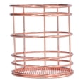 thumbnail image 2 of Fournitures pour la Maison, Cage à Baguettes Ronde Creuse Pot de Stylo Base de Téléphone Mobile Design Révolutionnaire, 2 of 8