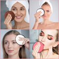 thumbnail image 5 of El disco de limpieza desmaquillante facial de doble cara de microfibra suave reutilizable de 8 Uds se puede utilizar para limpieza facial y cuidado de la piel Sailing Electrónica, 5 of 5