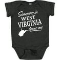 thumbnail image 3 of Inktastic Someone in West Virginia Loves Me Boys or Girls Baby Bodysuit, 3 of 5
