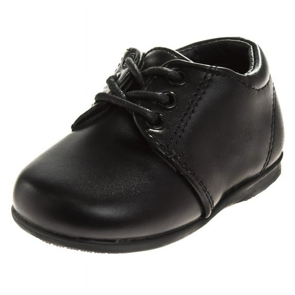Josmo Shoes Toddler Boys Straps Dress Shoes, Black, 3