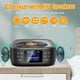 thumbnail image 3 of Reproductor de CD HOVOYNN Bluetooth Portable Desktop Boombox, 3 of 7