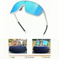 thumbnail image 4 of JLETOLI Photochromic UV400 Protection Polarized Lightweight Unisex Bike Sunglasses with Case Floating Strap, 4 of 8