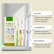 Alvantor Herbal Diffuser Pen 4-Pack for Sleep and Focus Support