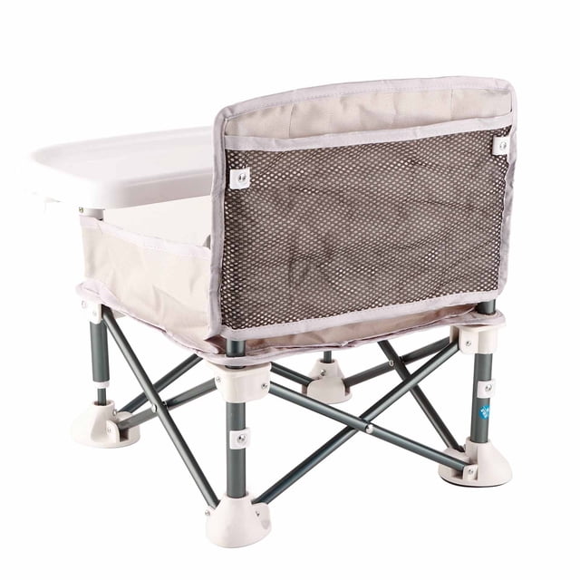 Silla de comedor plegable para bebé BuyWeek Asiento portátil de aluminio