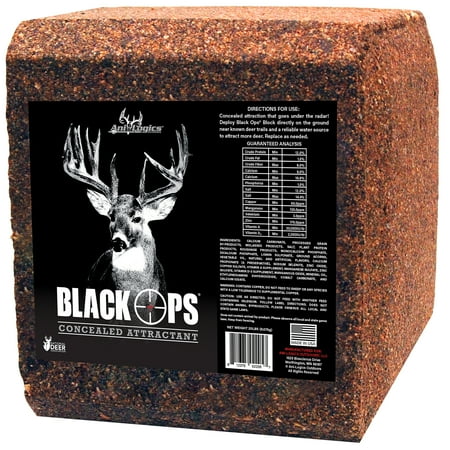 Ani-Logics Outdoors Black Ops Deer Feed Attractant 25 lb Block
