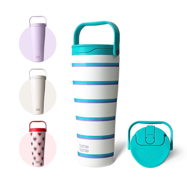 Vaso Térmico BOTTLE BOTTLE 30oz Aislado con Asa y Antiderrames