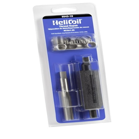 

Helicoil Metric Thread Repair Kit - Fine Thread - M10-1.25 x 15mm long 1 kit sold by kit