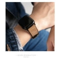 thumbnail image 6 of LEIXIUER Genuine Soft Leather Bands Compatible with Apple Watch Bands iwatch Bands 41mm 40mm 38mm 45mm 44mm 49mm 42mm Genuine Leather Strap for iWatch Series 9 8 7 SE 6 5 4 3 2 1 Ultra, 6 of 12