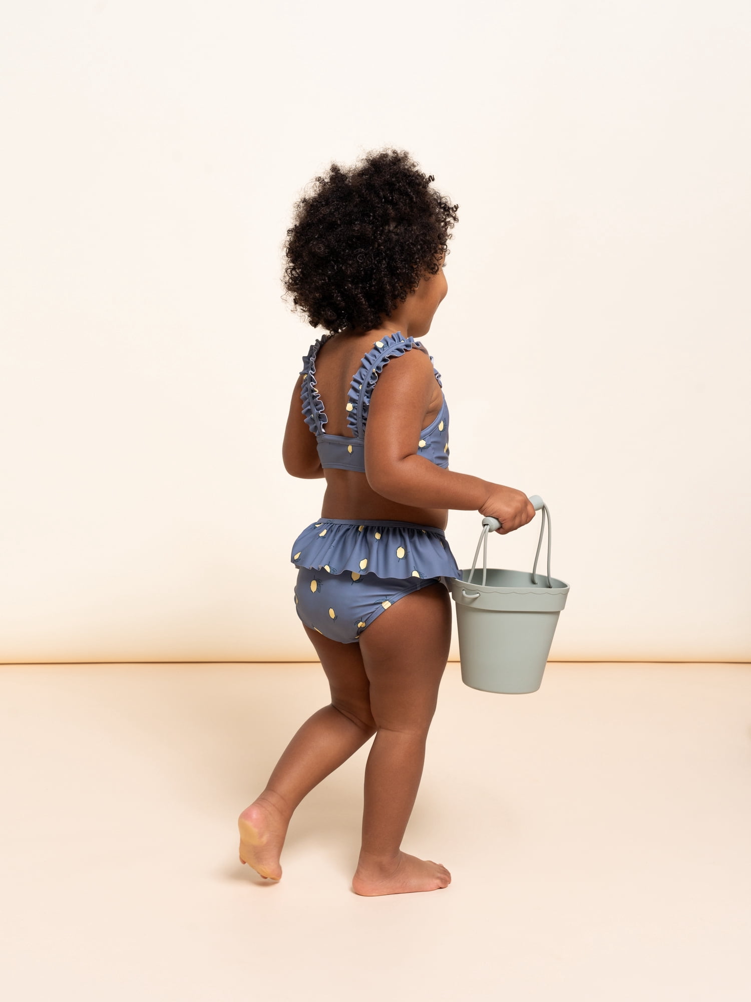 Modern Moments by Gerber Toddler Girl Ruffle Swimsuit, 12M-5T