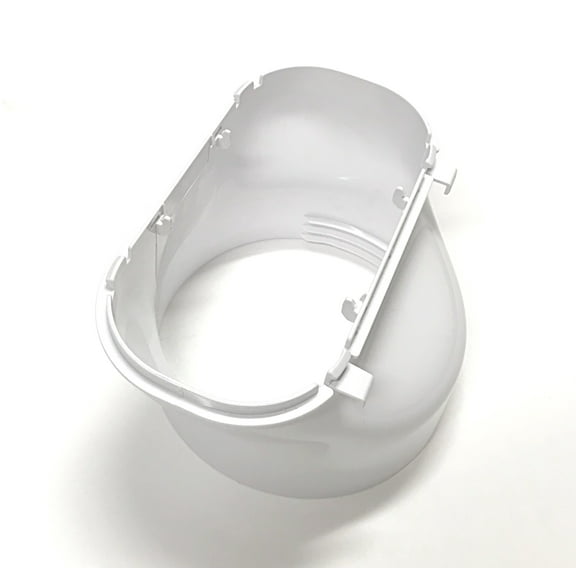 OEM Delonghi Air Conditioner AC Exhaust Hose Window Slider Connector Originally Shipped With PACEM370WH, PACEM365WH