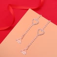 thumbnail image 2 of Bra Chain with Crystal Rhinestone Design for Decorative Use Silver Adjustable Length Secures, 2 of 6