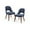 Navy, variant on Gracie Mills Turner Set of 2 Refined Dining Side Chairs - GRACE-10665