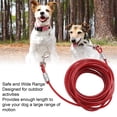 thumbnail image 4 of El Perro Del Alambre De Acero Ata La Correa Que Acampa Resistente A Las Mordeduras Del Cable Para Los Perros Pequeños, Medianos Y Grandes Al Aire Libre, 4 of 7