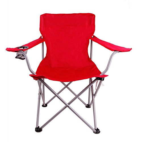 Silla de campamento plegable portátil - Azul oscuro AEWholesale 10016970