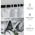 thumbnail image 4 of SPXUBZ Christmas Shower Curtains for Bathroom Pine Trees Winter Shower Curtain Farmhouse Christmas Bathroom Decor Holiday Decorations 72x 72 Inches, 4 of 7