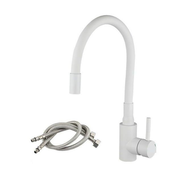 Stainless Steel Kitchen Faucet, Kitchen Sink Faucet Hot Cold Water Sink Mixer Tap, Colorful Hose Tap Crane ,Built To Last