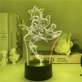 thumbnail image 1 of Luz nocturna LED 3D Plants vs Zombies Yoimiyas que cambia de color, 1 of 1
