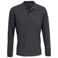 thumbnail image 1 of SOLS  Adult Prime Pique Long-Sleeved Polo Shirt, 1 of 3