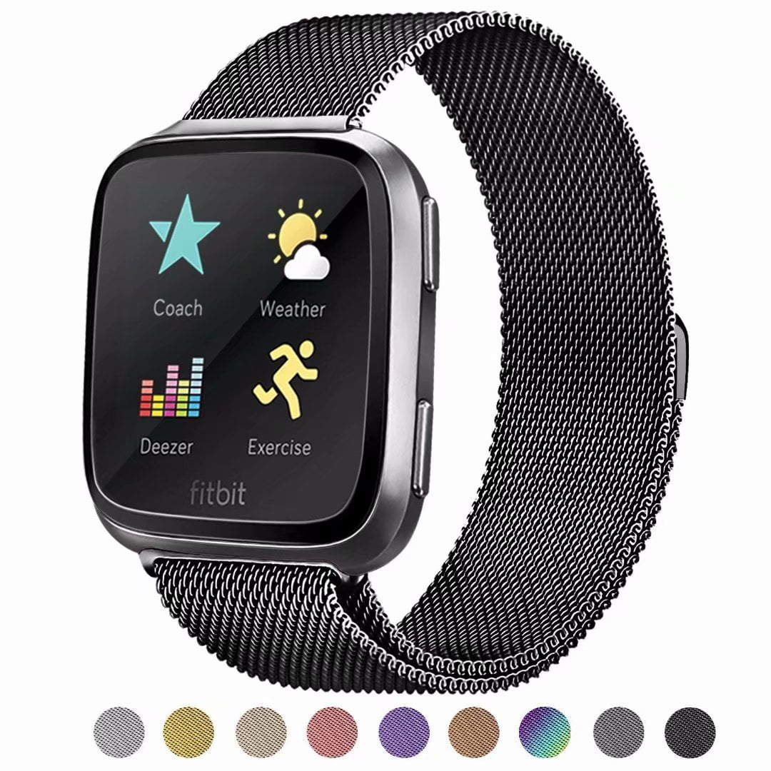 New Milanese Magnetic Loop Stainless Steel Band Strap For Fitbit Blaze Bracelet 