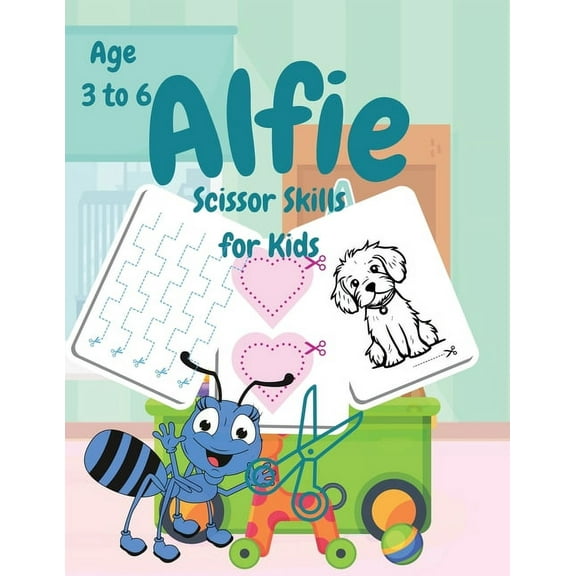 Alfie Scissor Skills for Kids Age 3 to 6, (Paperback)