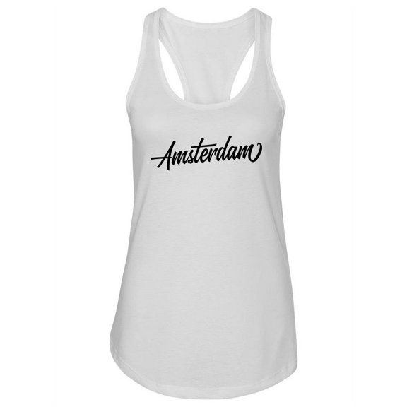 Amsterdam Netherlands. Tank Women -Image by Shutterstock, Female Small