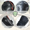 thumbnail image 5 of Kids Motorcycle Armor Dirt Bike Gear Suit Knee Elbow Chest Spine Protector for Cycling Size M, 5 of 9