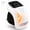 First Choice【Recommended, white with portable bag】, variant on Neidga Knee Massager with Heat and Red Light Therapy, Portable Vibrating Massager for Pain Relief, Ideal for Men Women - 7.3x6.3x7.9 in