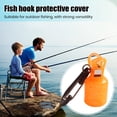 thumbnail image 3 of 1/5PCS EVA Fishing Hook Cover Fishing Hook Bonnets Squid Jig Hook Protector Case Fishing Tackle Boxes Tools, 3 of 5