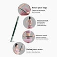 thumbnail image 4 of Titanium Steel Core Handheld Massage Stick, Deep Tissue Muscle Roller for Back Legs, Portable Fitness Tool, 4 of 7