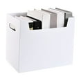 thumbnail image 2 of Desktop Storage Box with Handle, Foldable File Organizer Box, Portable File Holder Storage Sorting Storage Box for Office Home Countertop, 2 of 6