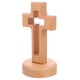 thumbnail image 1 of 1 Set Wooden Holy Cross Ornaments Cross Church Decoration Religious Adornments, 1 of 4