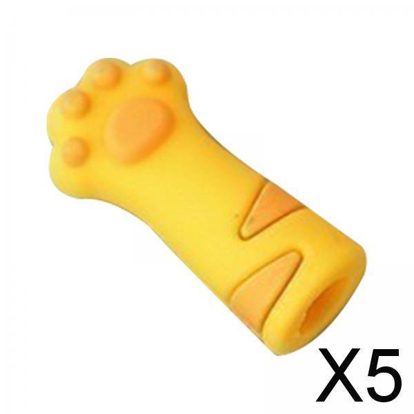 5x Lápices Tapas Suministros de Papelería Extensor de Lápiz, Herramienta de Dibujo de Cubierta de Lápiz Portátil, Linda Cubierta Protectora de Lápiz P 5 piezas