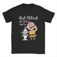 thumbnail image 3 of Camiseta oficial de Peanuts Charlie Brown Anxieties Snoopy para hombre, ropa de algodón, divertida camiseta de manga corta con cuello redondo, camiseta de talla grande, 3 of 5
