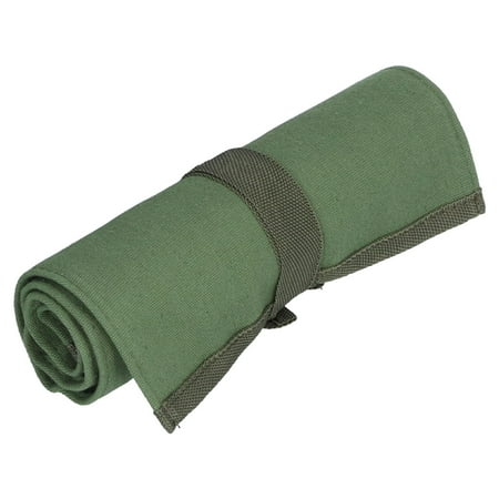 

Tool Roll Bag Waterproof Canvas Thickened Wear Resistant and Durable Garden Tool Portable Storage BagGreen